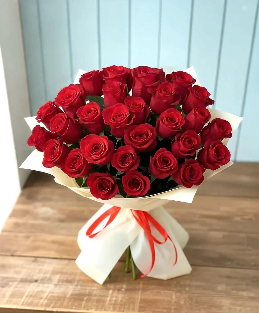 Букет 29 Красных роз в Туринская Слобода