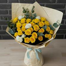 Букет цветов из:  Розы #REPLACE_PRED# Туринская Слобода