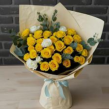 Букет цветов из:  Розы в Туринская Слобода