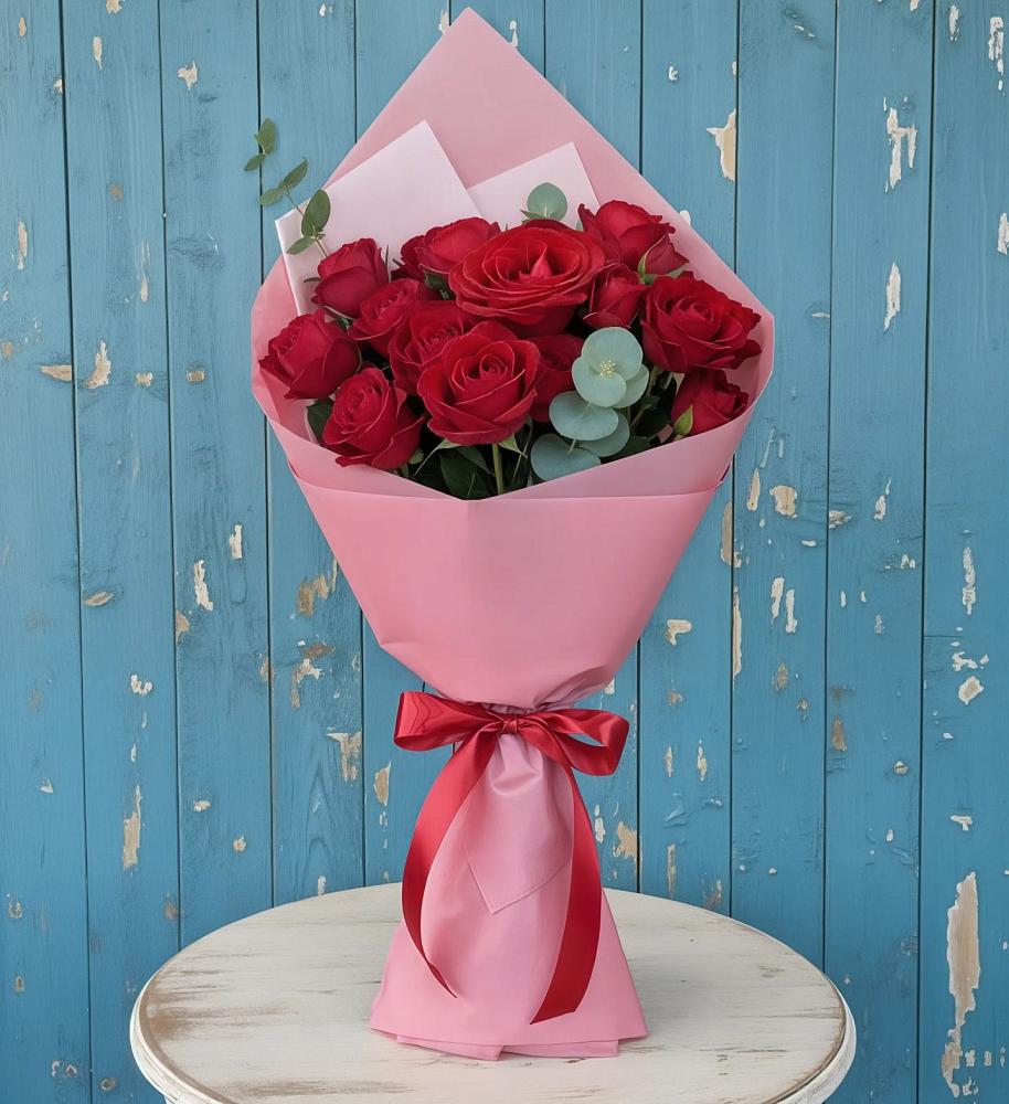 Букет цветов из: Розы в Туринская Слобода