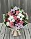 Букет цветов из: Альстромерии, Гвоздики, Розы и Хризантемы в Туринская Слобода