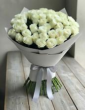 Букет 35 Белых роз в Туринская Слобода