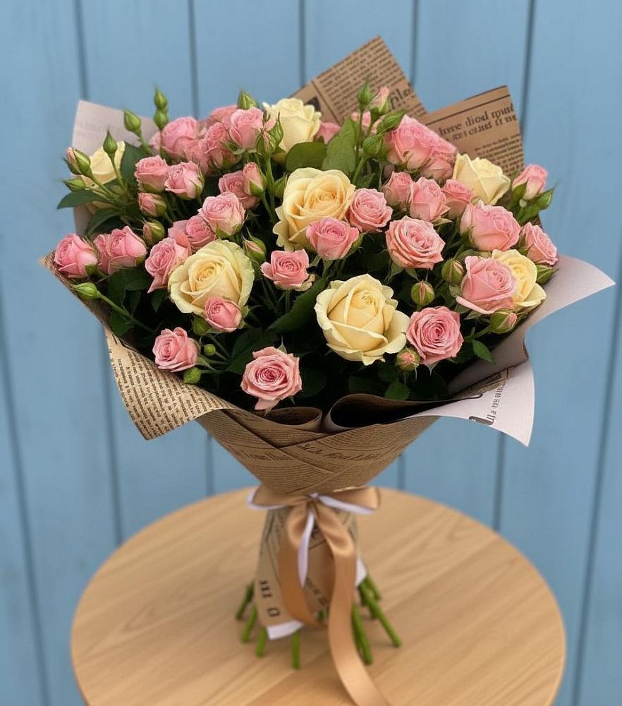 Букет цветов из: Розы в Туринская Слобода