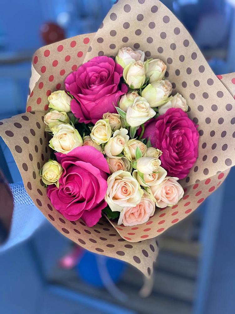 Букет цветов из: Розы в Туринская Слобода