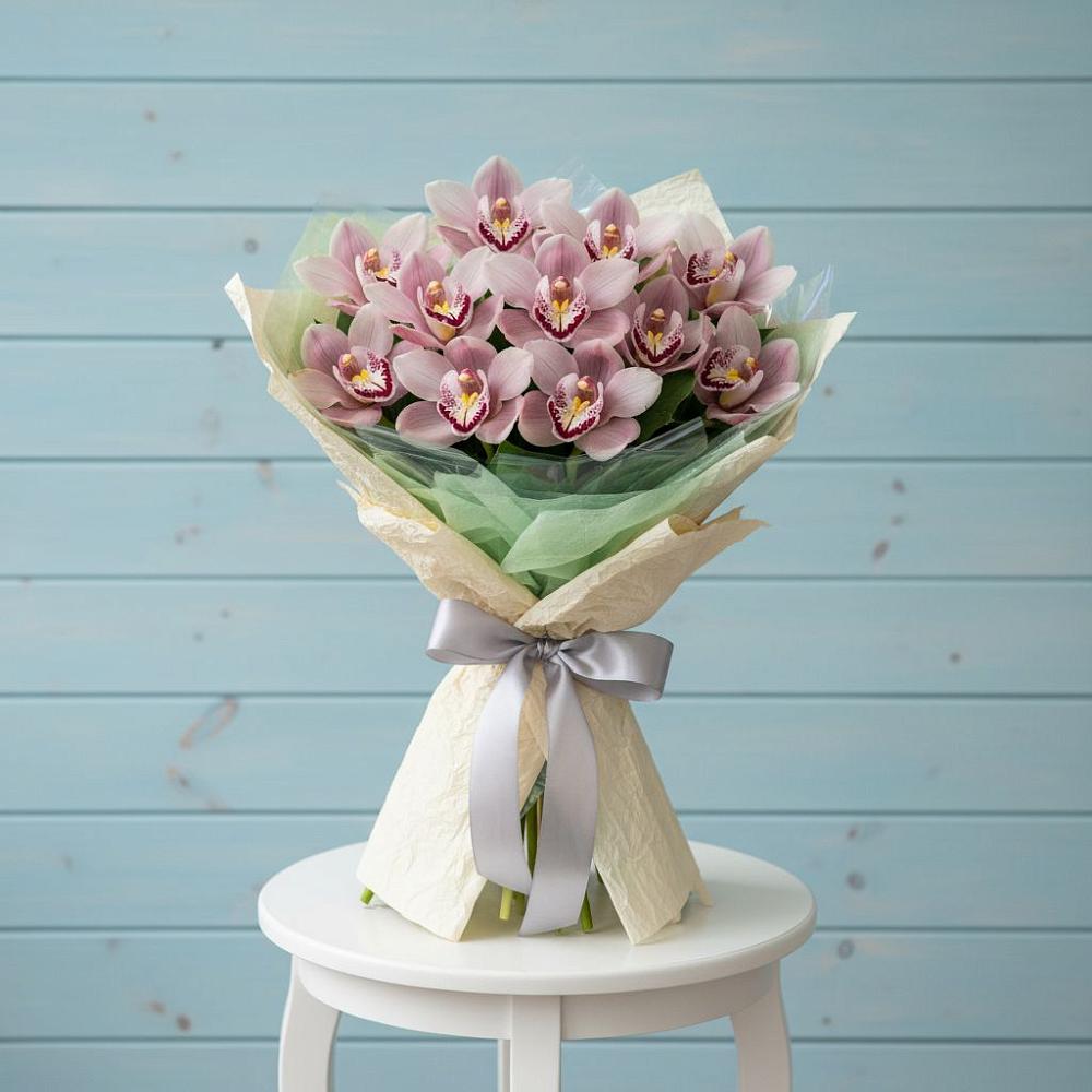 Букет цветов из: Орхидеи и Розы в Туринская Слобода