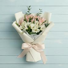 Букет цветов из:  Альстромерии в Туринская Слобода