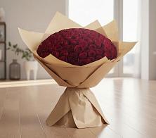 Букет 101 Красная роза в Туринская Слобода