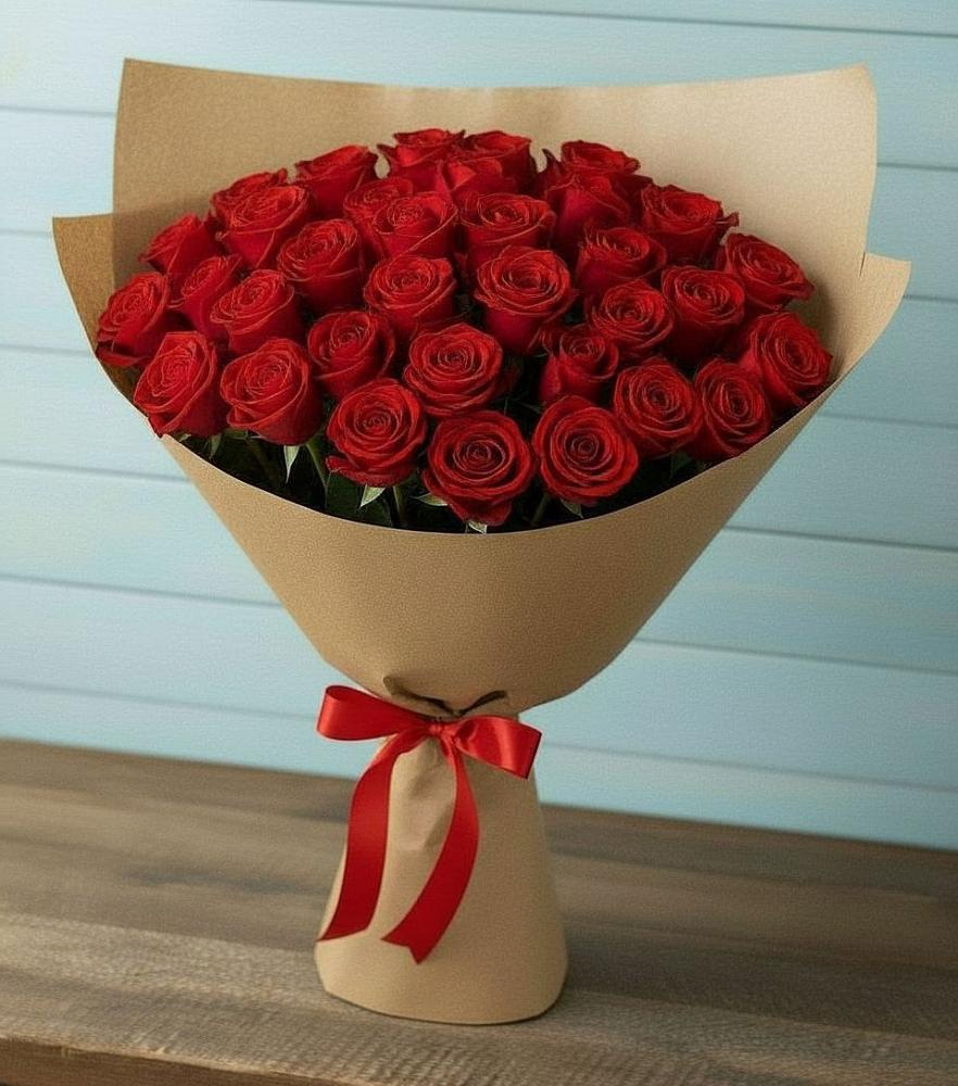 Букет Красные розы Милано в Туринская Слобода