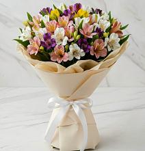 Букет цветов из:  Альстромерии #REPLACE_PRED# Туринская Слобода