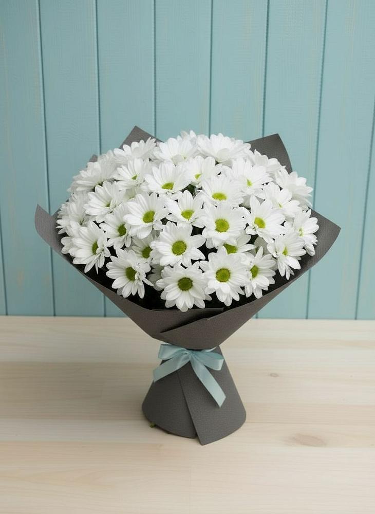 Букет цветов из: Хризантемы в Туринская Слобода