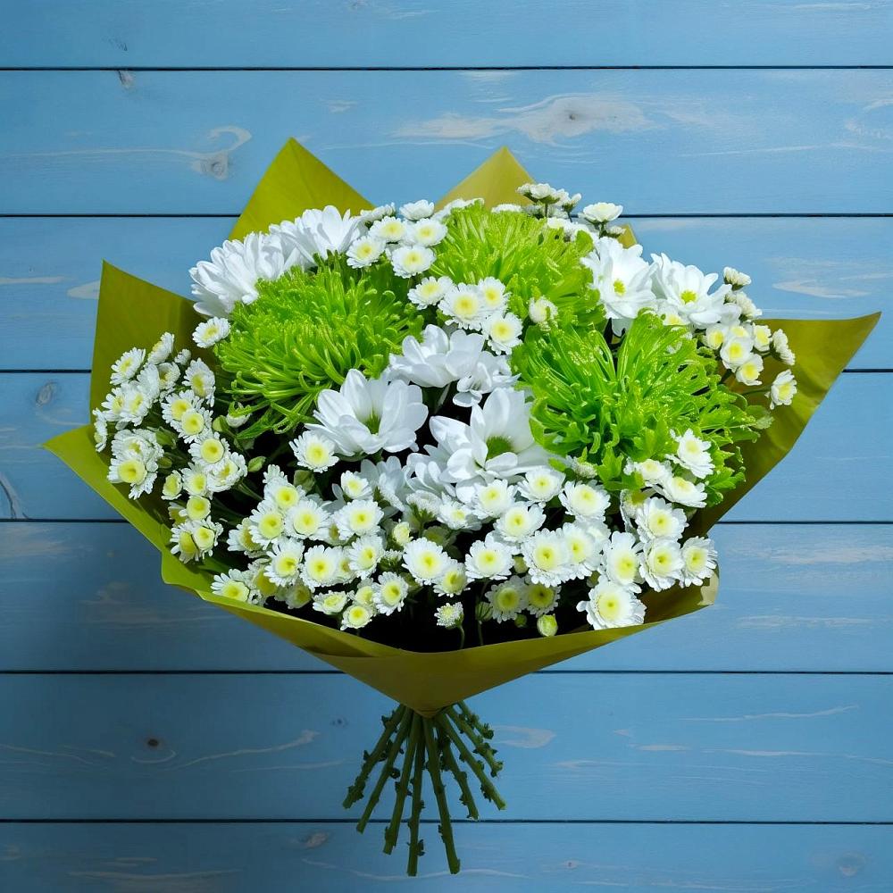 Букет цветов из: Хризантемы в Туринская Слобода