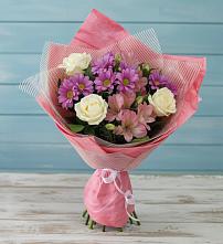 Букет цветов из:  Герберы в Туринская Слобода