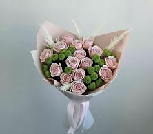 Букет цветов из:  Розы и Хризантемы в Туринская Слобода