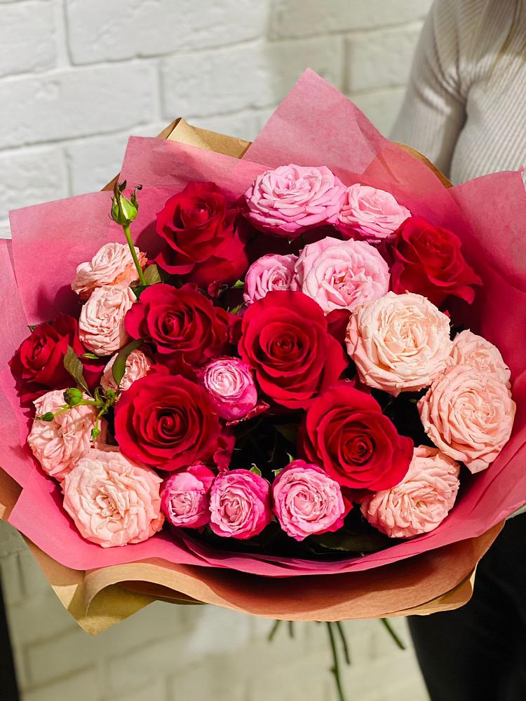 Букет цветов из: Розы в Туринская Слобода