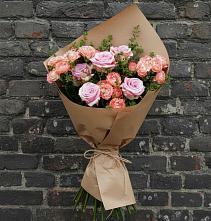 Букет цветов из:  Розы в Туринская Слобода