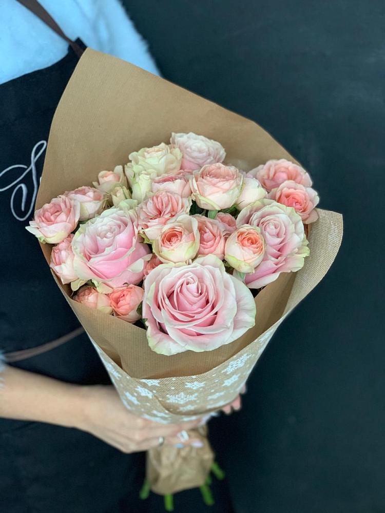 Букет цветов из: Хризантемы и Розы в Туринская Слобода