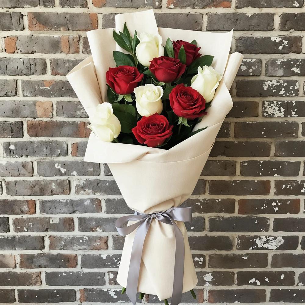 Букет цветов из: Розы в Туринская Слобода