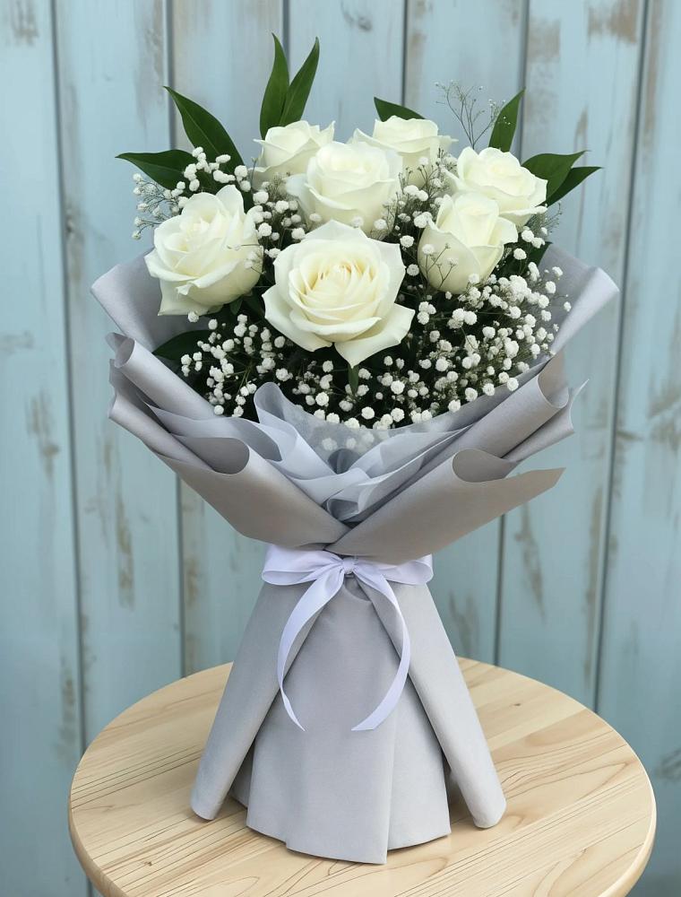 Букет цветов из: Розы в Туринская Слобода