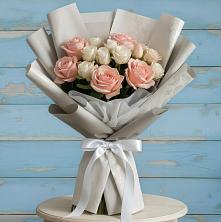 Букет цветов из:  Розы в Туринская Слобода