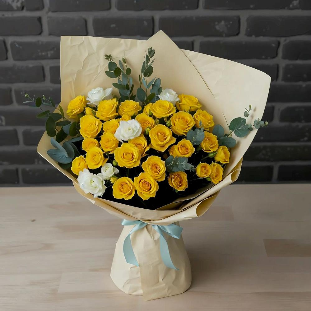 Букет цветов из: Розы в Туринская Слобода