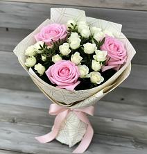 Букет цветов из:  Розы в Туринская Слобода