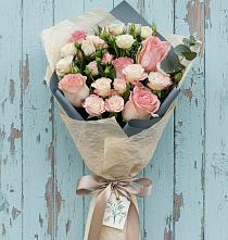 Букет цветов из:  Розы в Туринская Слобода