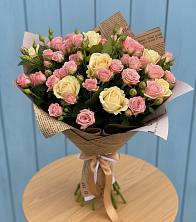 Букет цветов из:  Розы в Туринская Слобода