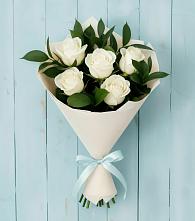 Букет цветов из:  Розы в Туринская Слобода