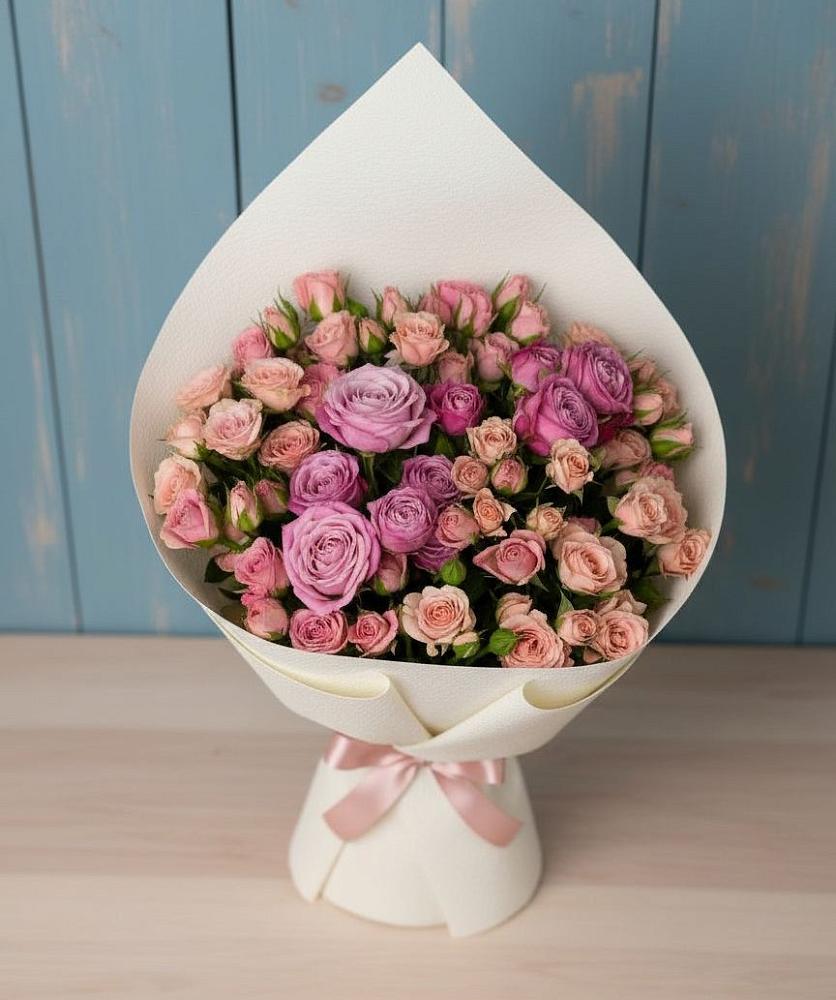 Букет цветов из: Розы в Туринская Слобода