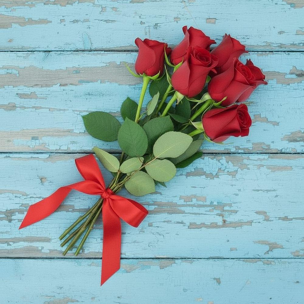 Букет Красные розы в Туринская Слобода