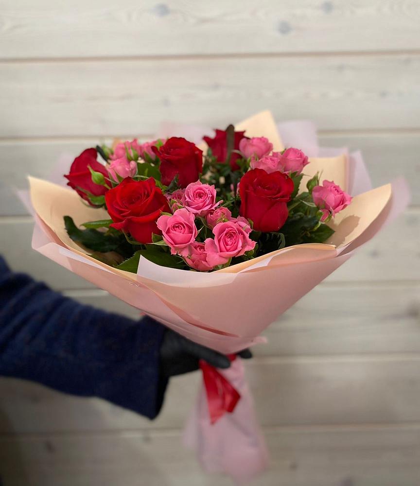 Букет цветов из: Розы в Туринская Слобода