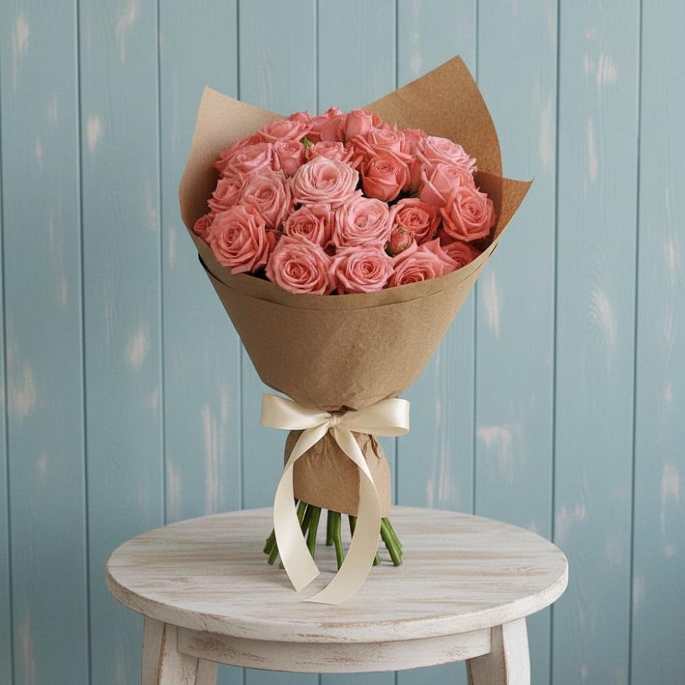 Букет цветов из: Розы в Туринская Слобода