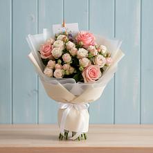 Букет цветов из:  Розы в Туринская Слобода