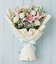 Букет цветов из:  Лилии в Туринская Слобода