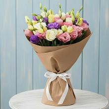 Букет цветов из:  Лизиантусы #REPLACE_PRED# Туринская Слобода