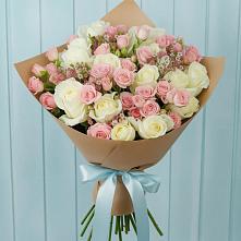 Букет цветов из:  Розы в Туринская Слобода