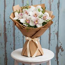 Букет цветов из:  Орхидеи и Розы #REPLACE_PRED# Туринская Слобода