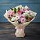 Букет цветов из: Хризантемы, Альстромерии и Розы в Туринская Слобода